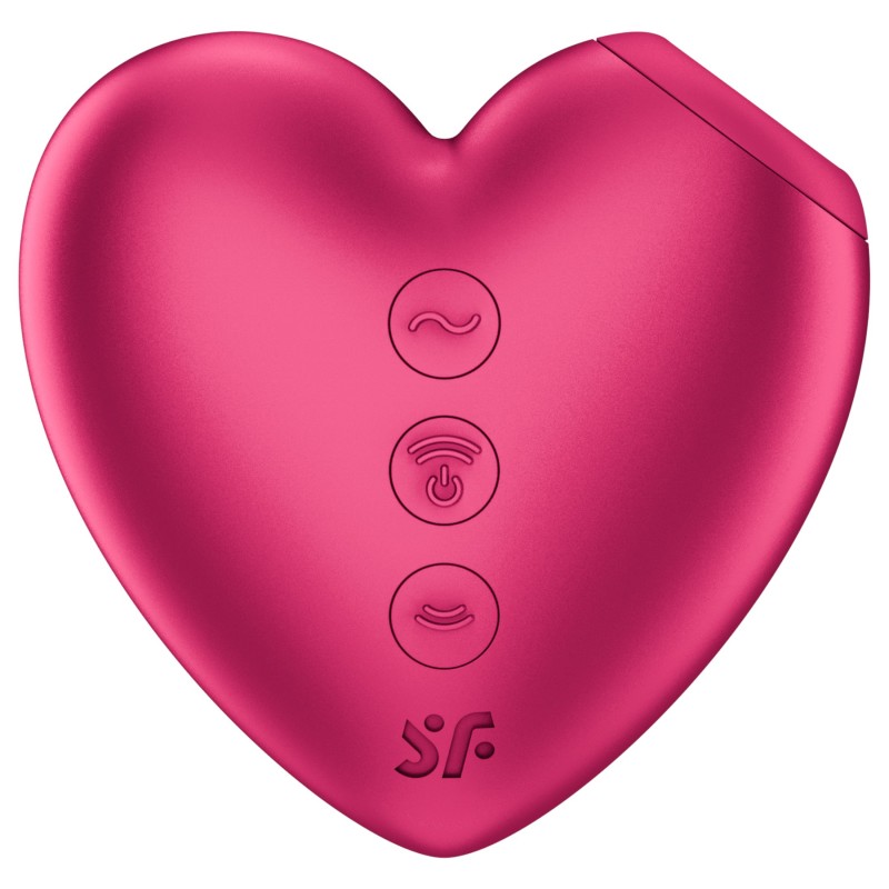 Satisfyer Cutie Heart - léghullámos csiklóizgató (pink) 125654 termék bemutató kép