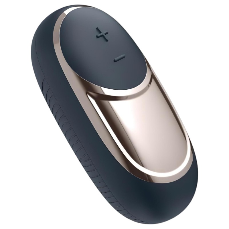 Satisfyer Dark Desire - akkus csikló vibrátor (fekete) 117459 termék bemutató kép