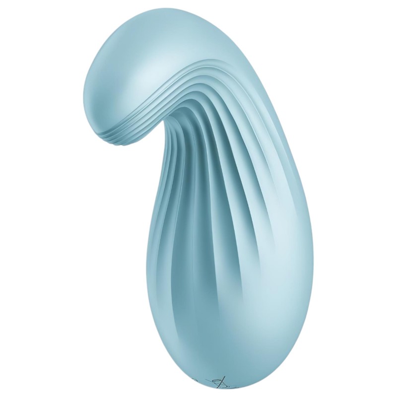 Satisfyer Dipping Delight - akkus csikló vibrátor (kék) 117134 termék bemutató kép