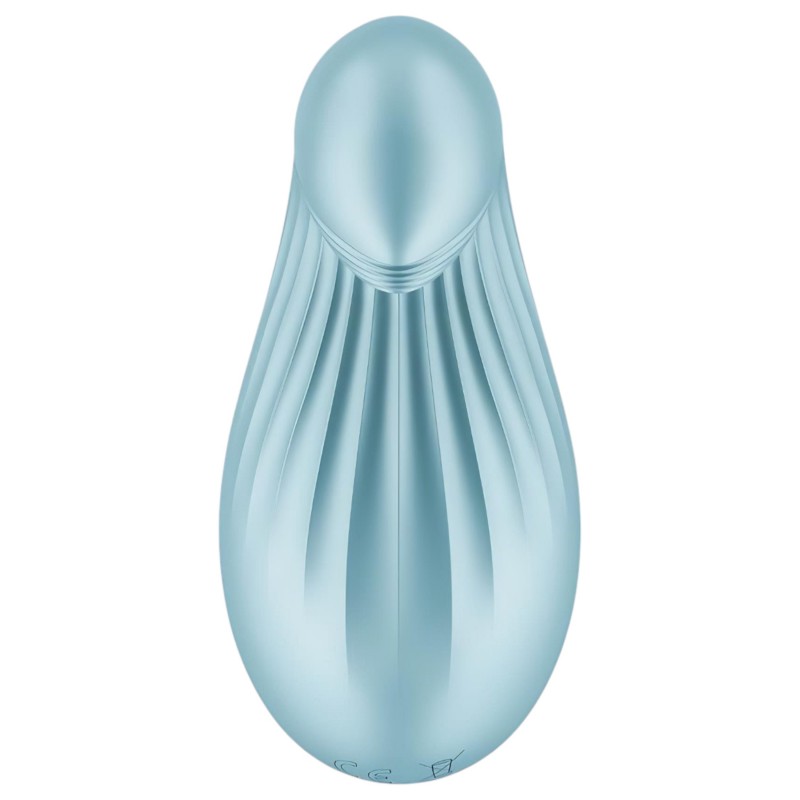 Satisfyer Dipping Delight - akkus csikló vibrátor (kék) 117137 termék bemutató kép