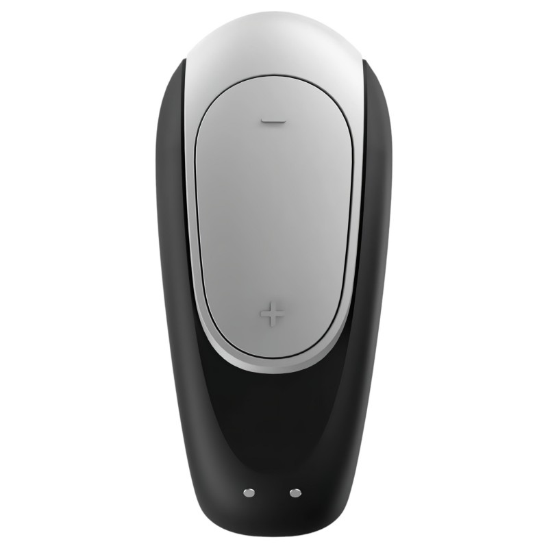 Satisfyer Double Fun – App-vezérelt párvibrátor (fekete) 138232 termék bemutató kép