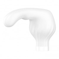 Satisfyer Double Wand-er - okos masszírozó vibrátor (fehér) 50772 termék bemutató kép