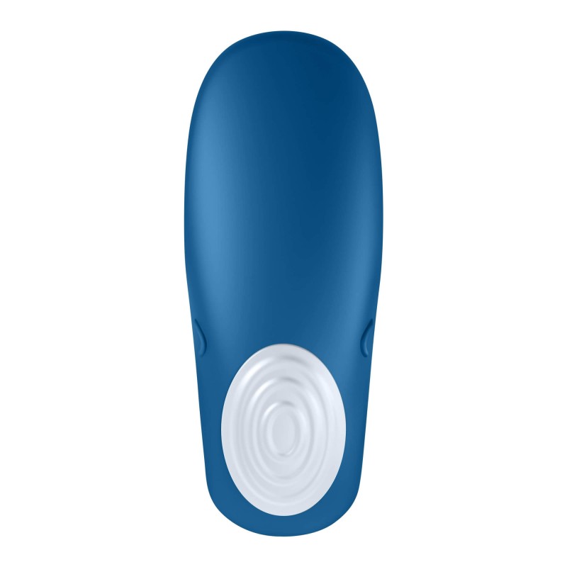 Satisfyer Double Whale - két-motoros párvibrátor (kék) 88156 termék bemutató kép