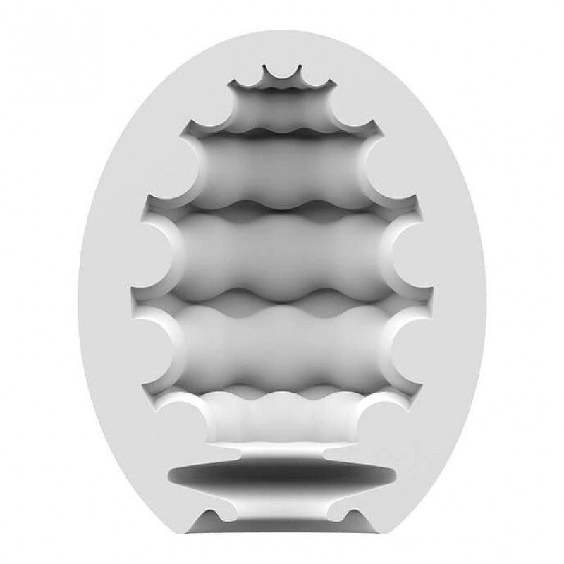 Satisfyer Egg Riffle - tojás maszturbátor (1db) 82493 termék bemutató kép