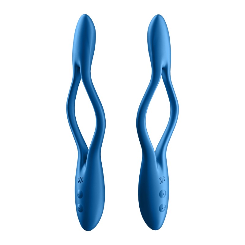 Satisfyer Elastic Game - akkus, flexibilis párvibrátor (kék) 51608 termék bemutató kép