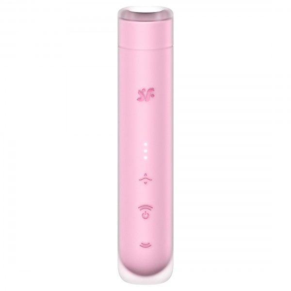 Satisfyer First Kiss - léghullámos csiklóizgató (piros)