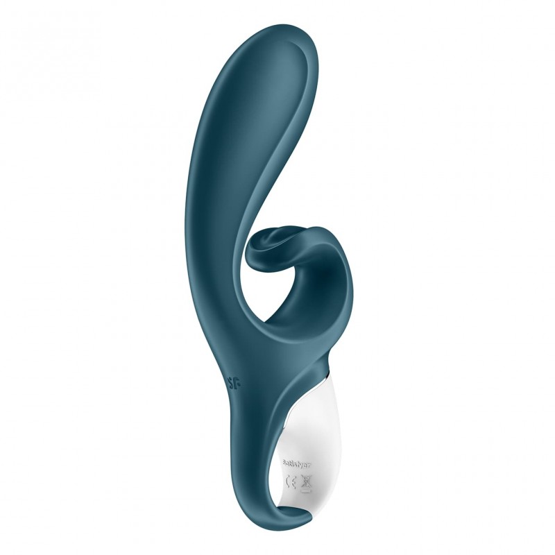 Satisfyer Hug Me – App-vezérelt csiklókaros vibrátor (kék) 59822 termék bemutató kép
