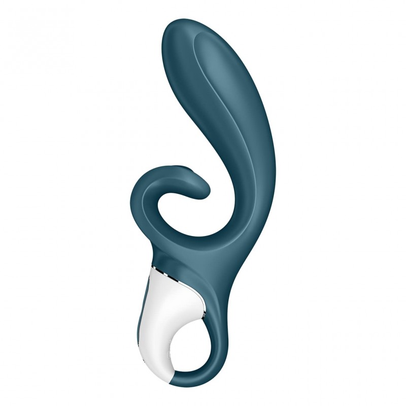 Satisfyer Hug Me – App-vezérelt csiklókaros vibrátor (kék) 89117 termék bemutató kép