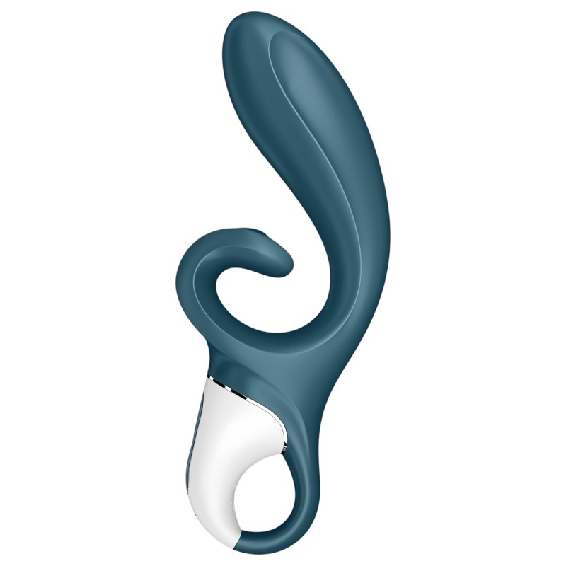 Satisfyer Hug Me – App-vezérelt csiklókaros vibrátor (kék) 138159 termék bemutató kép