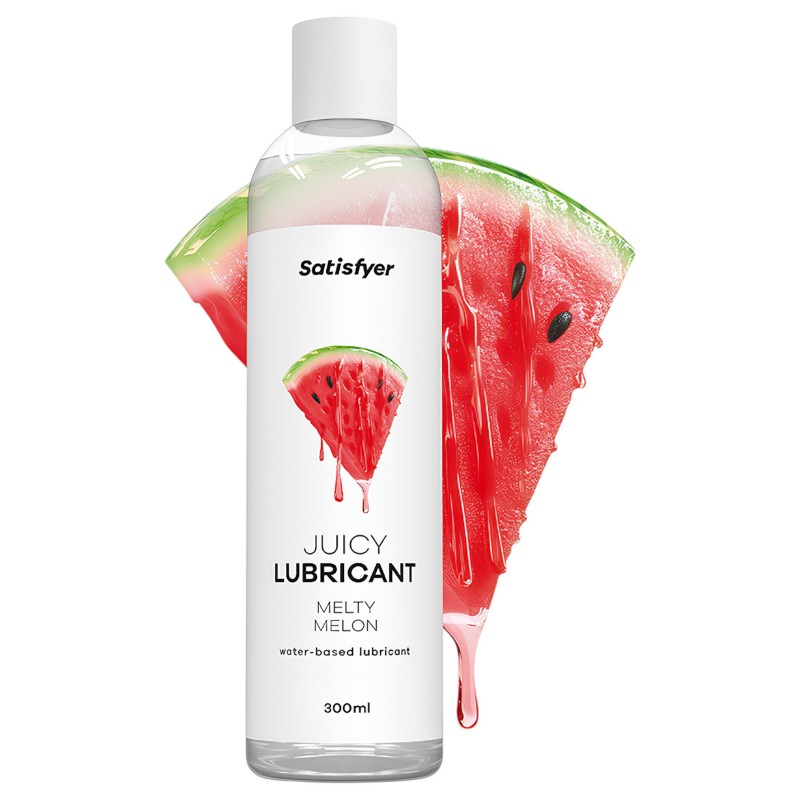 Satisfyer - ízesített síkosító - dinnye (300 ml) 150247 termék bemutató kép