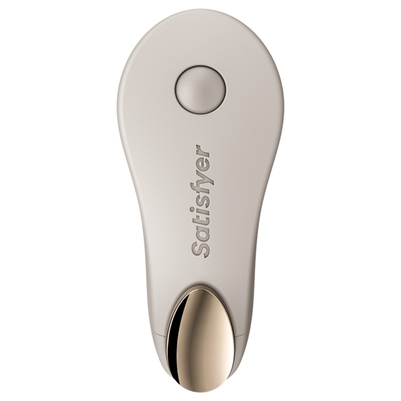 Satisfyer Little Secret - hordható bugyivibrátor (fehér) 151011 termék bemutató kép