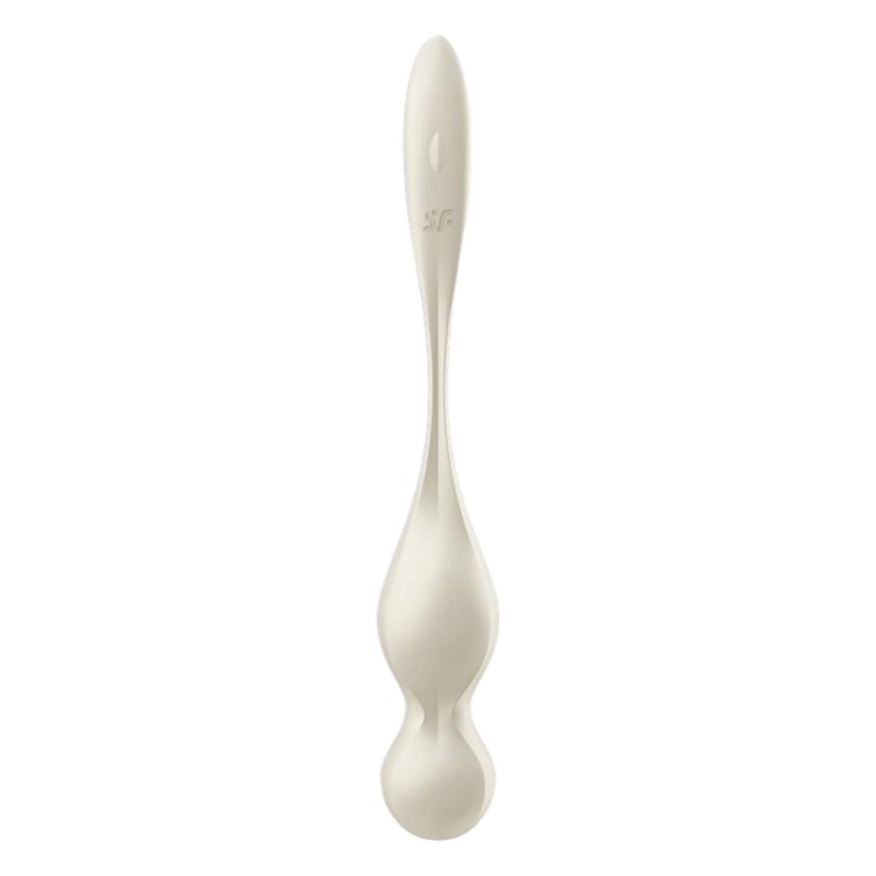 Satisfyer Love Birds 1 - okos, vibrációs gésagolyó (fehér) 89996 termék bemutató kép