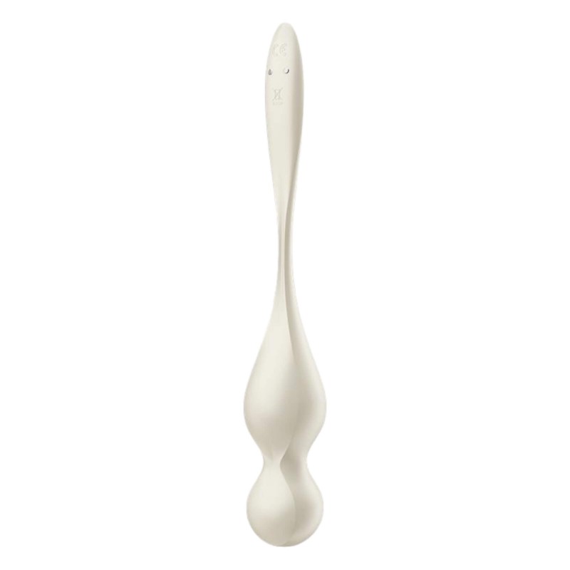 Satisfyer Love Birds 1 - okos, vibrációs gésagolyó (fehér) 89998 termék bemutató kép