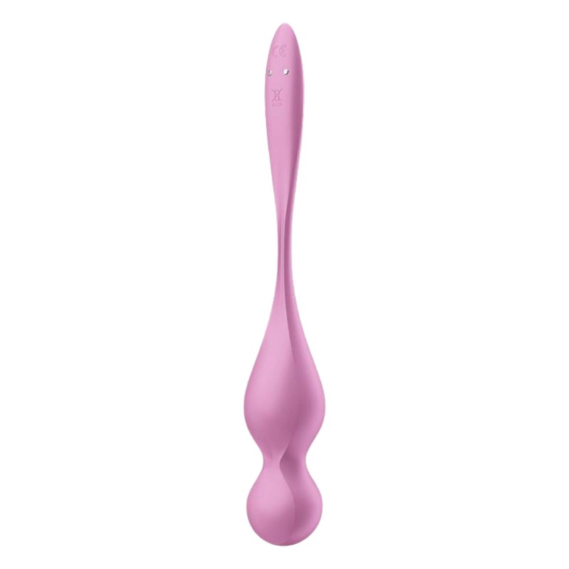 Satisfyer Love Birds 1 - okos, vibrációs gésagolyó (pink) 90002 termék bemutató kép