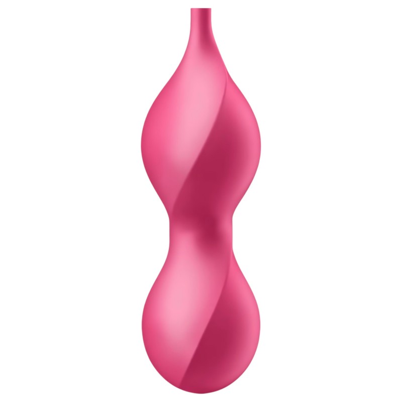 Satisfyer Love Birds 2 - App-vezérelt vibrációs gésagolyó (pink) 145960 termék bemutató kép