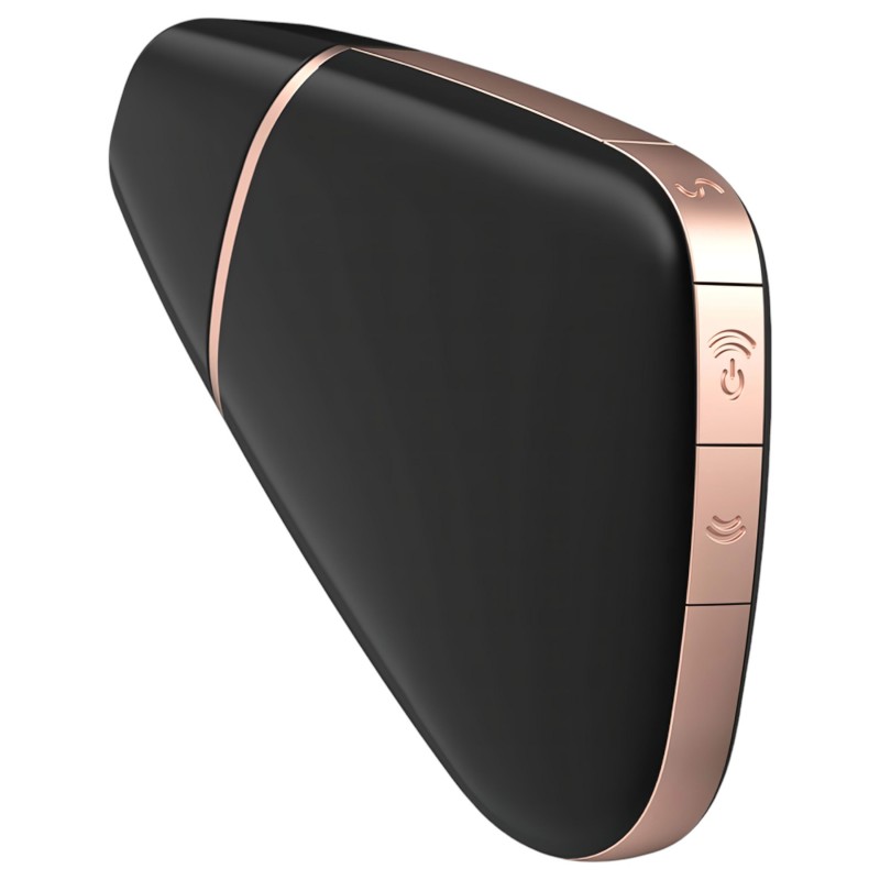 Satisfyer Love Triangle - App-vezérelt léghullámos csiklóizgató (fekete) 147113 termék bemutató kép