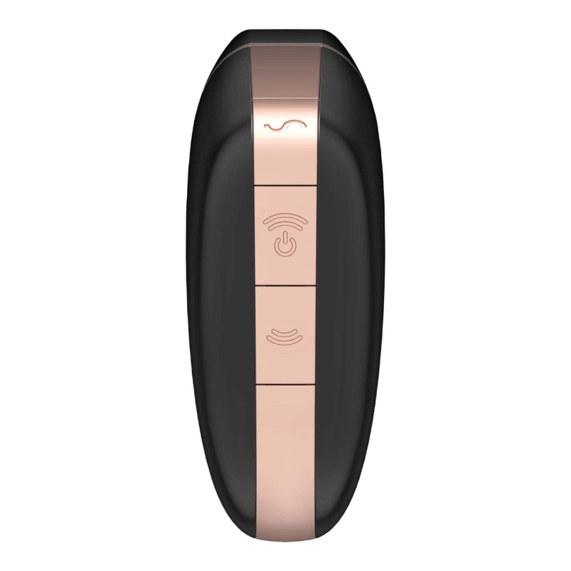 Satisfyer Love Triangle - okos léghullámos csiklóizgató (fekete) 80992 termék bemutató kép