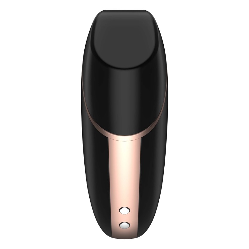 Satisfyer Love Triangle - okos léghullámos csiklóizgató (fekete) 38999 termék bemutató kép