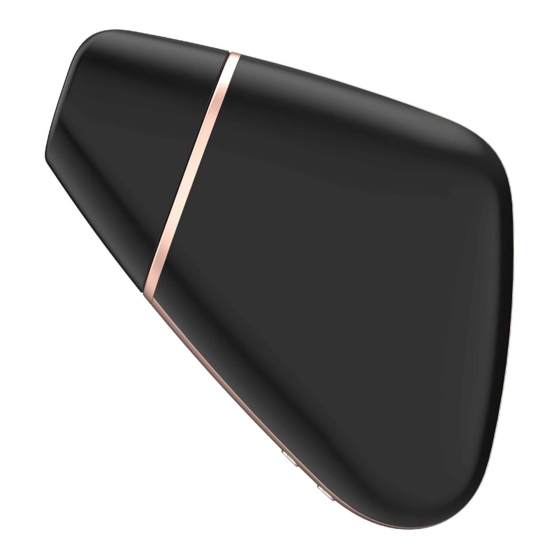 Satisfyer Love Triangle - okos léghullámos csiklóizgató (fekete) 84164 termék bemutató kép