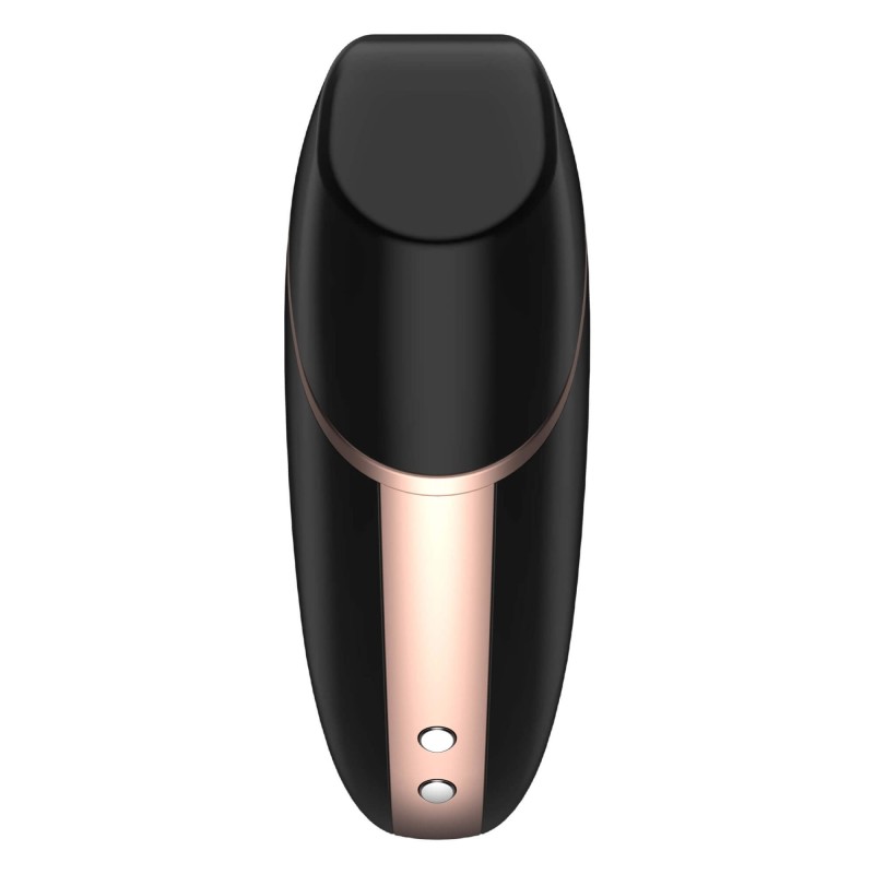 Satisfyer Love Triangle - okos léghullámos csiklóizgató (fekete) 84167 termék bemutató kép