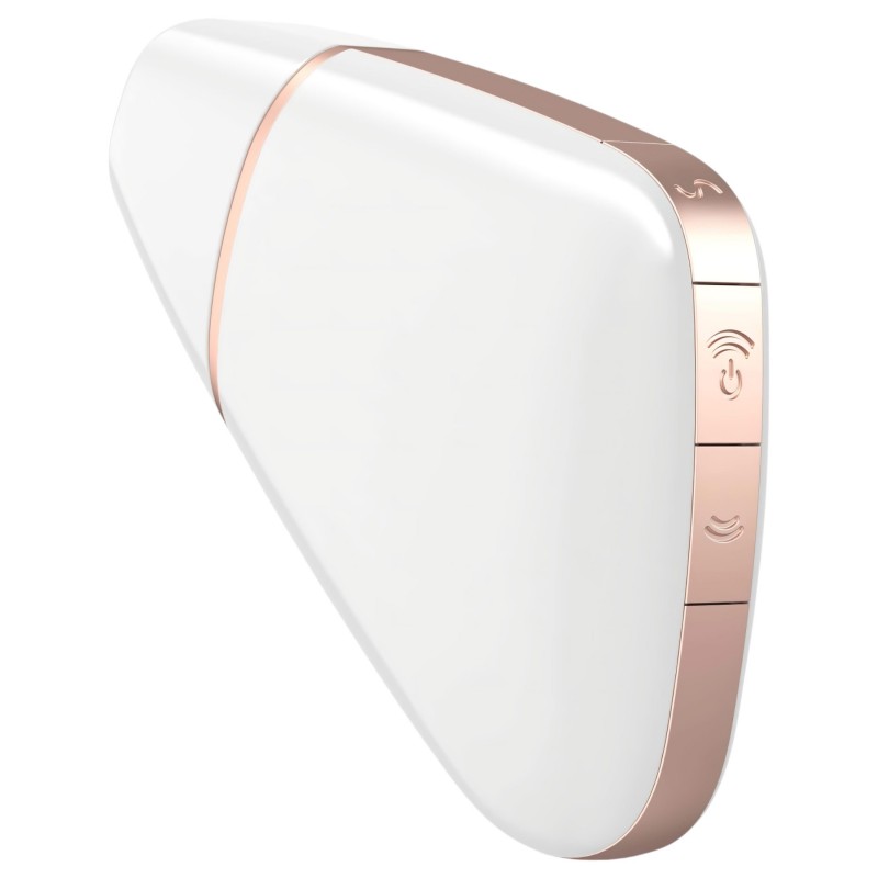 Satisfyer Love Triangle – App-vezérelt léghullámos csiklóizgató (fehér) 137731 termék bemutató kép