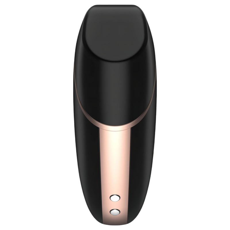 Satisfyer Love Triangle – App-vezérelt léghullámos csiklóizgató (fekete) 139089 termék bemutató kép