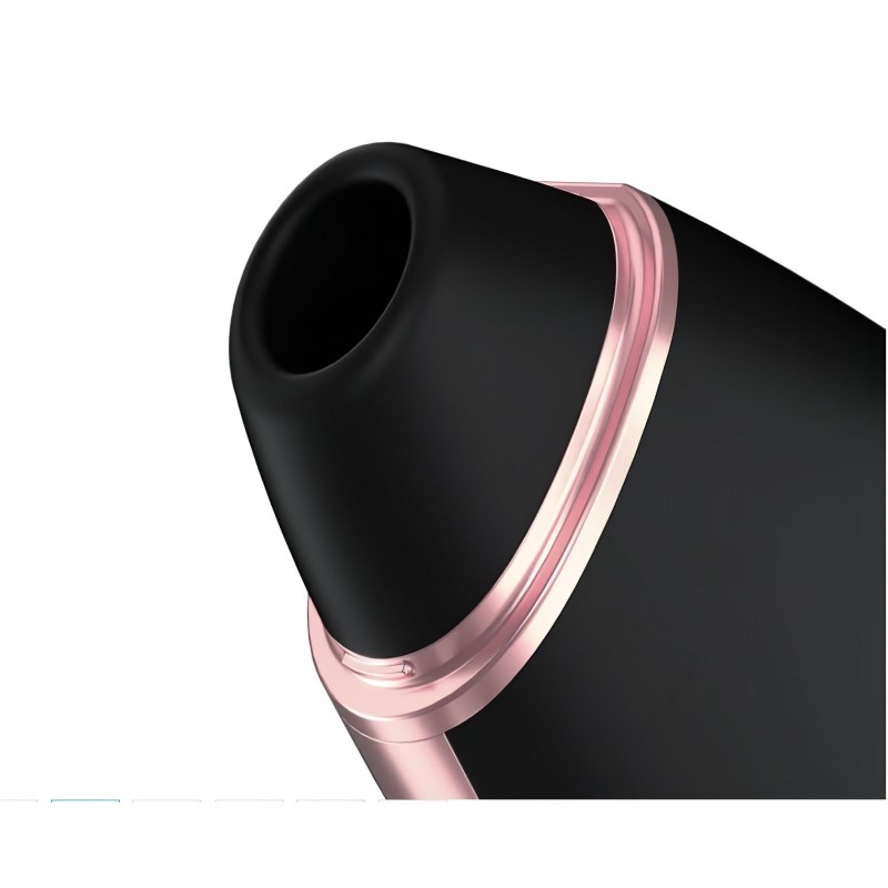 Satisfyer Love Triangle – App-vezérelt léghullámos csiklóizgató (fekete) 139091 termék bemutató kép