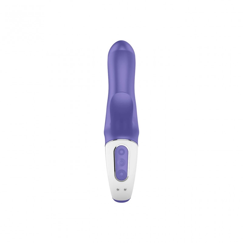Satisfyer Magic Bunny - vízálló, akkus csiklókaros vibrátor (kék) 26090 termék bemutató kép