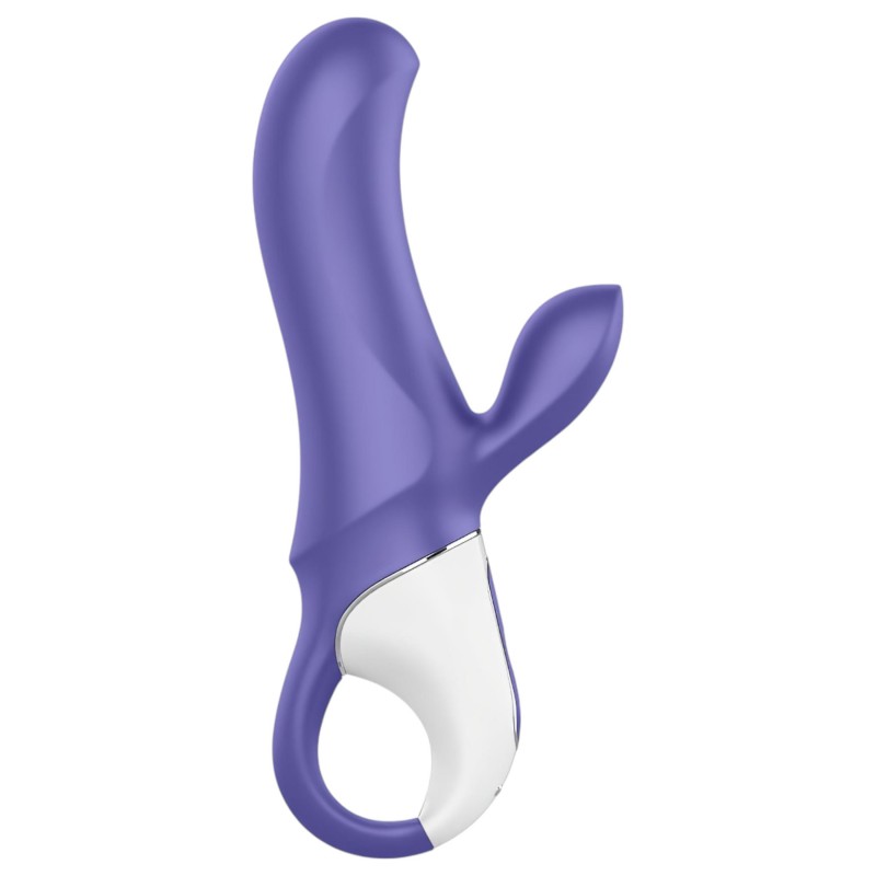 Satisfyer Magic Bunny - vízálló, akkus csiklókaros vibrátor (kék) 152622 termék bemutató kép