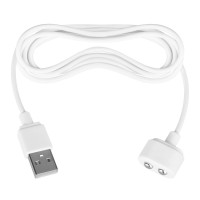 Satisfyer - mágneses USB-töltőkábel (fehér) 44233 termék bemutató kép