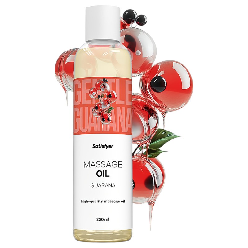 Satisfyer - masszázsolaj - guarana (250 ml) 150219 termék bemutató kép