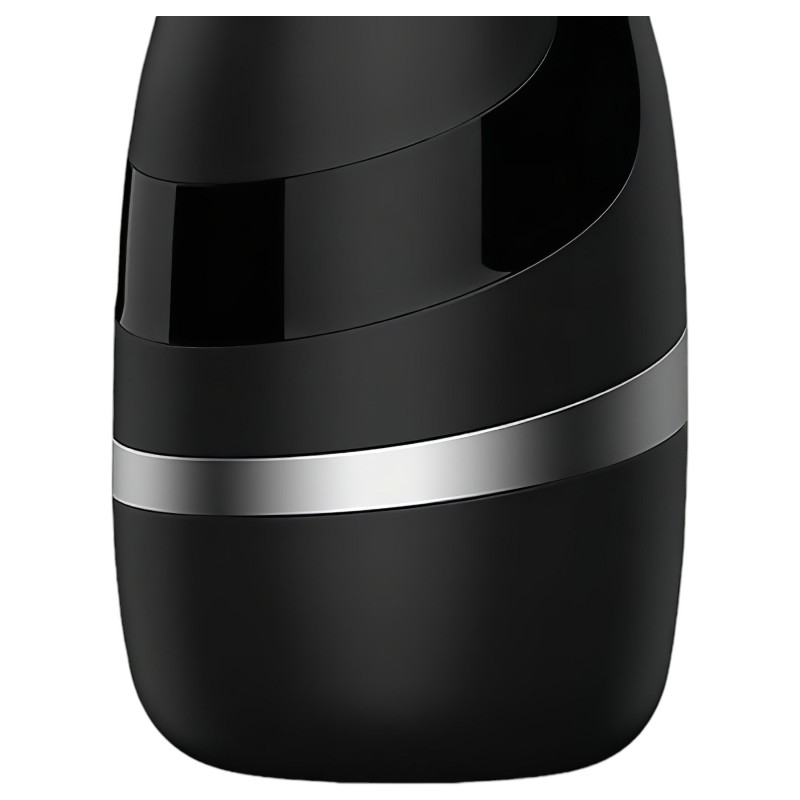 Satisfyer Men Classic - manuális szívó maszturbátor férfiaknak (ezüst) 164776 termék bemutató kép