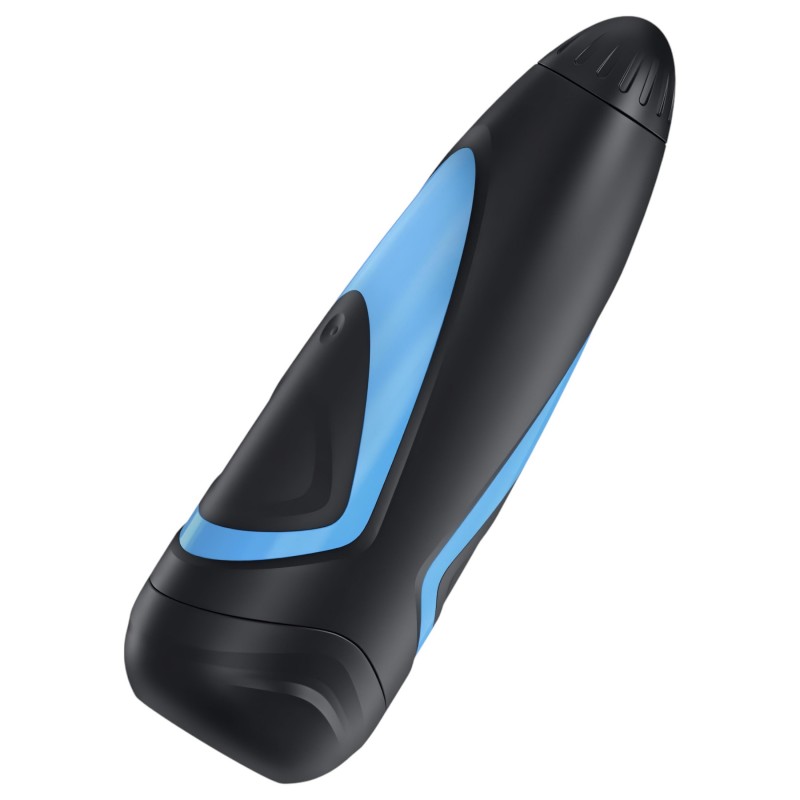 Satisfyer Men One - szívó maszturbátor férfiaknak (kék-fekete) 156298 termék bemutató kép