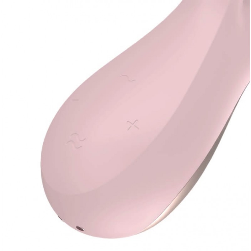 Satisfyer Mono Flex - okos vízálló vibrátor (pink) 87863 termék bemutató kép