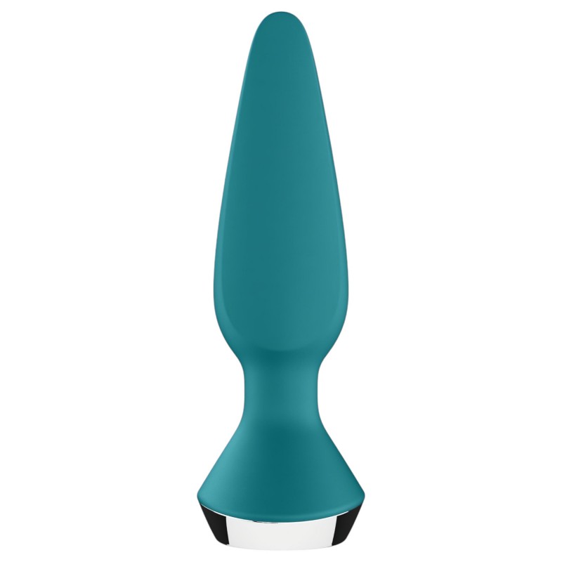 Satisfyer Plug-ilicious 1 – App-vezérelt análvibrátor (zöld) 138561 termék bemutató kép