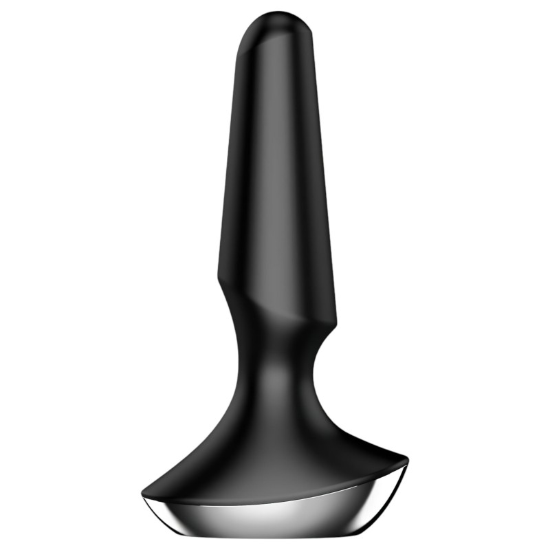 Satisfyer Plug-ilicious 2 - app-vezérelt anál vibrátor plug (fekete) 155537 termék bemutató kép