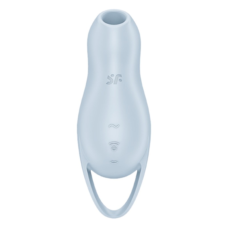 Satisfyer Pocket Pro 1 - léghullámos csiklóizgató (kék) 91186 termék bemutató kép