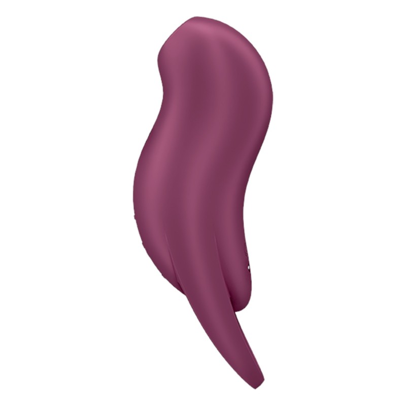 Satisfyer Pocket Pro 1 - akkus, léghullámos csiklóizgató (lila) 91193 termék bemutató kép