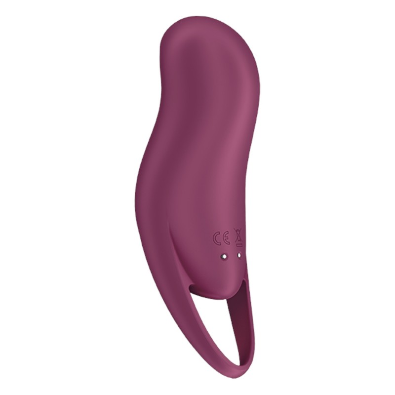 Satisfyer Pocket Pro 1 - akkus, léghullámos csiklóizgató (lila) 91194 termék bemutató kép