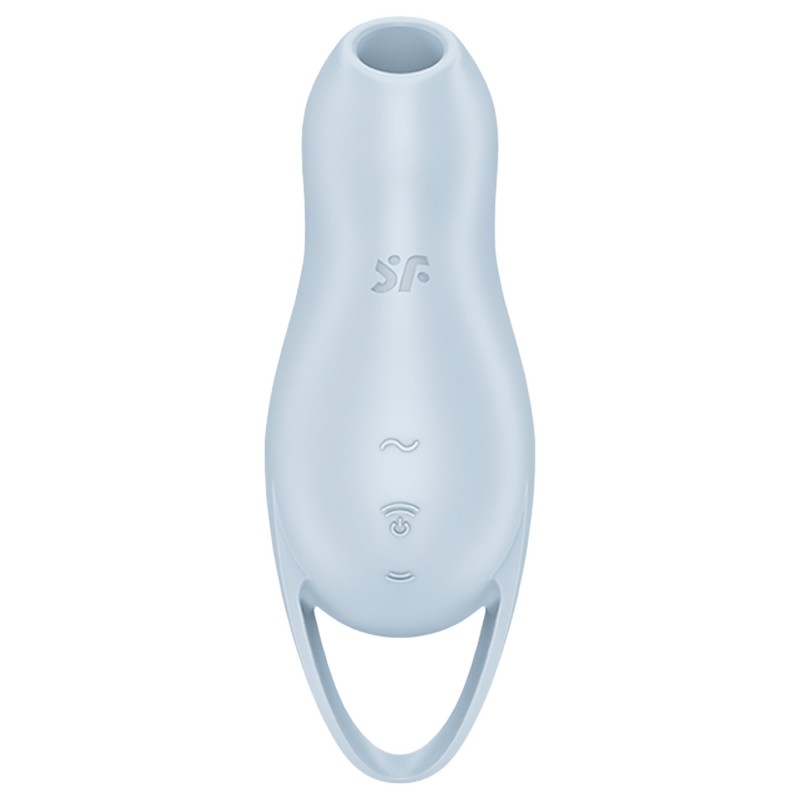 Satisfyer Pocket Pro 1 - léghullámos csiklóizgató (kék) 98662 termék bemutató kép