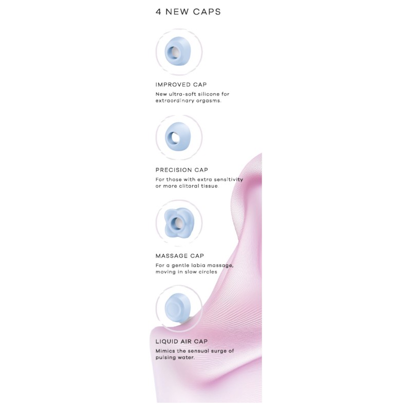 Satisfyer Pro 2 Gen4 - App-vezérelt léghullámos csiklóizgató (kék) 170837 termék bemutató kép