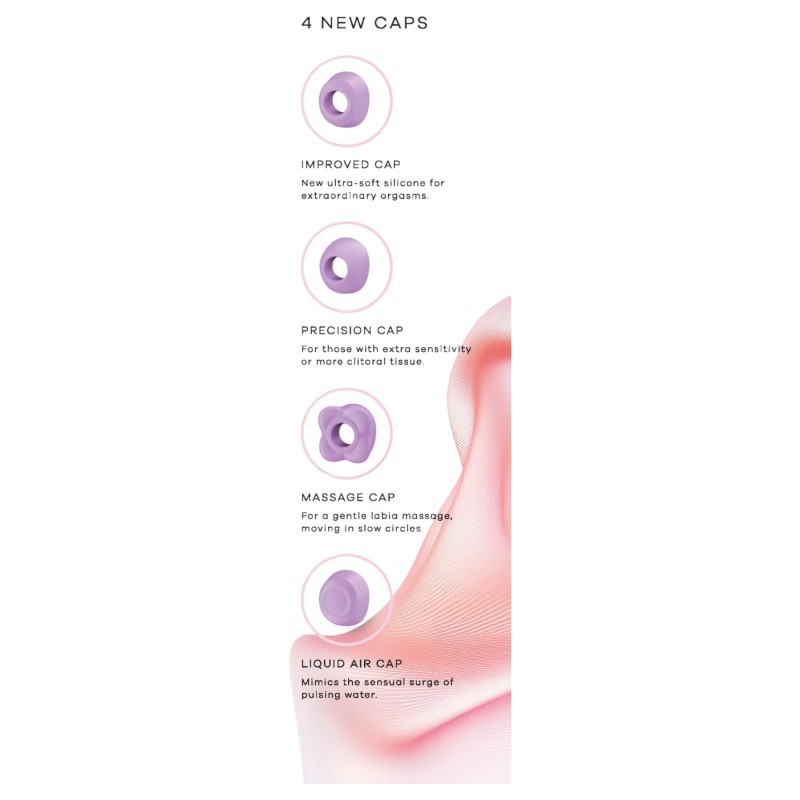Satisfyer Pro 2 Gen4 - App-vezérelt léghullámos csiklóizgató (lila) 152317 termék bemutató kép