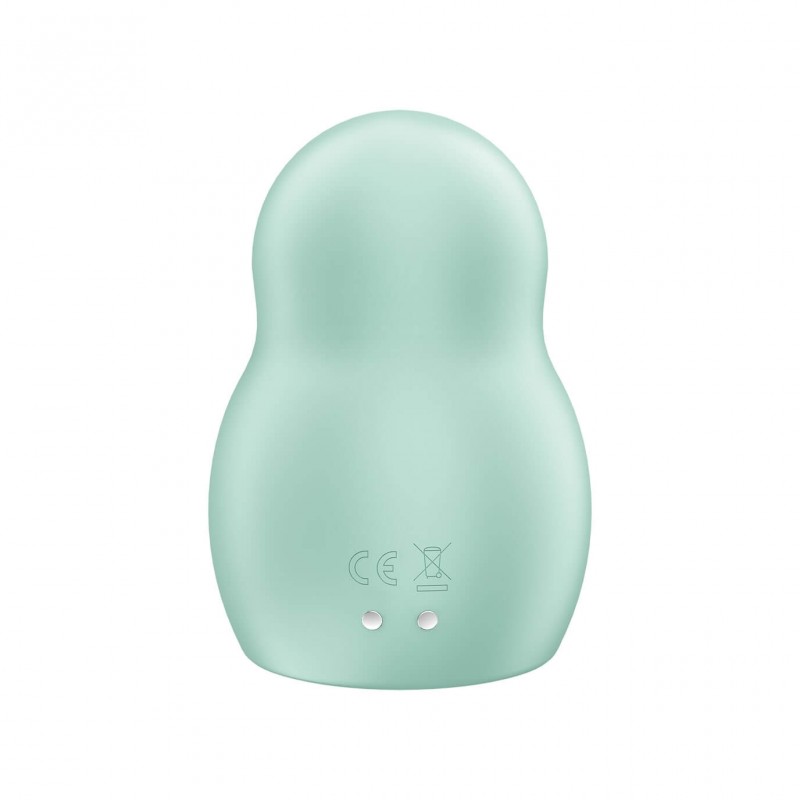 Satisfyer Pro To Go 1 - akkus, léghullámos csiklóizgató (menta) 81809 termék bemutató kép