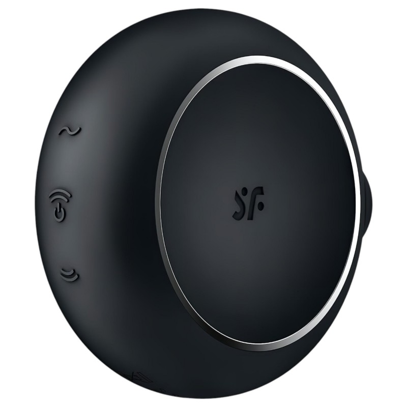 Satisfyer Pro To Go 3 - léghullámos csiklóizgató (fekete) 100680 termék bemutató kép