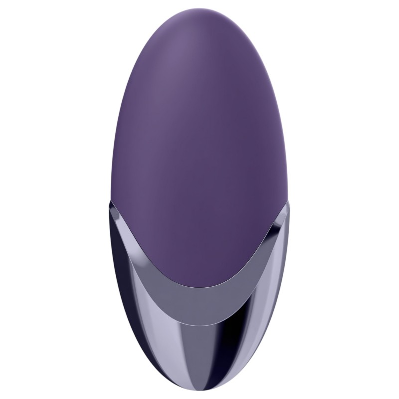 Satisfyer Purple Pleasure - akkus csikló vibrátor (lila) 117314 termék bemutató kép