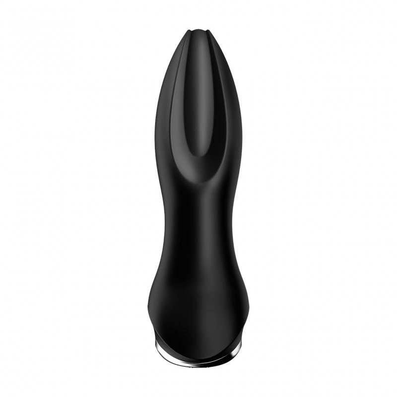 Satisfyer Rotator Plug 2 - gyöngyös anál vibrátor (fekete) 82009 termék bemutató kép