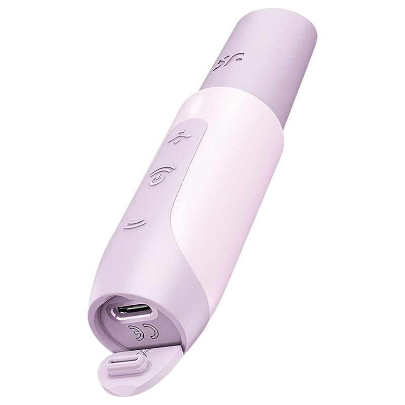 Satisfyer Secret Kiss - léghullámos csiklóizgató (pink) 108217 termék bemutató kép