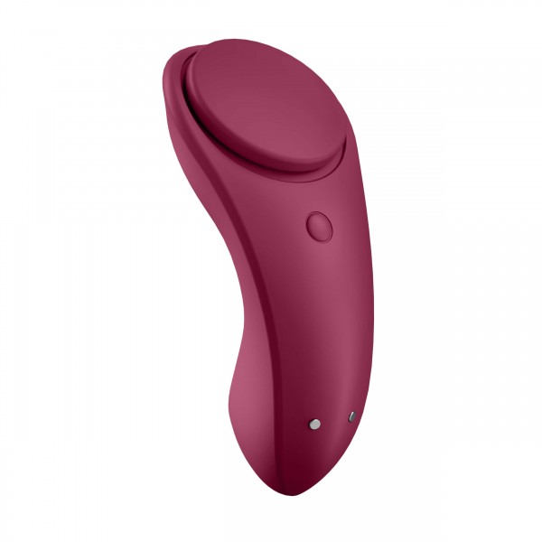 Satisfyer Sexy Secret - okos vízálló bugyi vibrátor (piros)