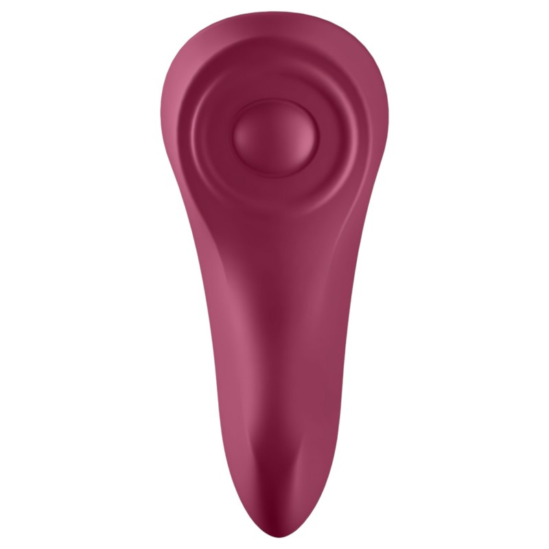 Satisfyer Sexy Secret - okos vízálló bugyi vibrátor (piros) 114917 termék bemutató kép