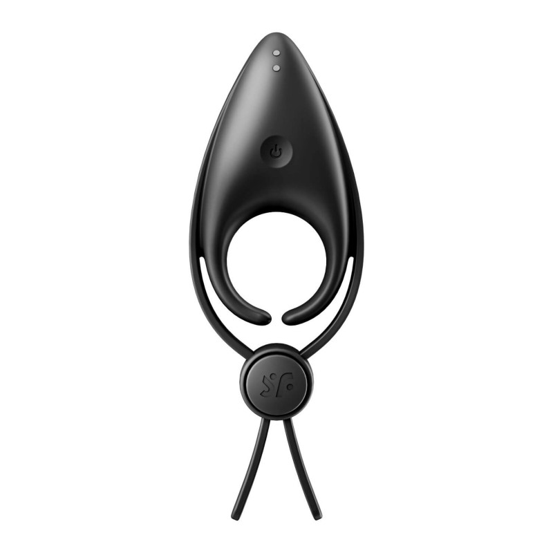 Satisfyer Sniper - akkus, vibrációs péniszgyűrű (fekete) 54762 termék bemutató kép